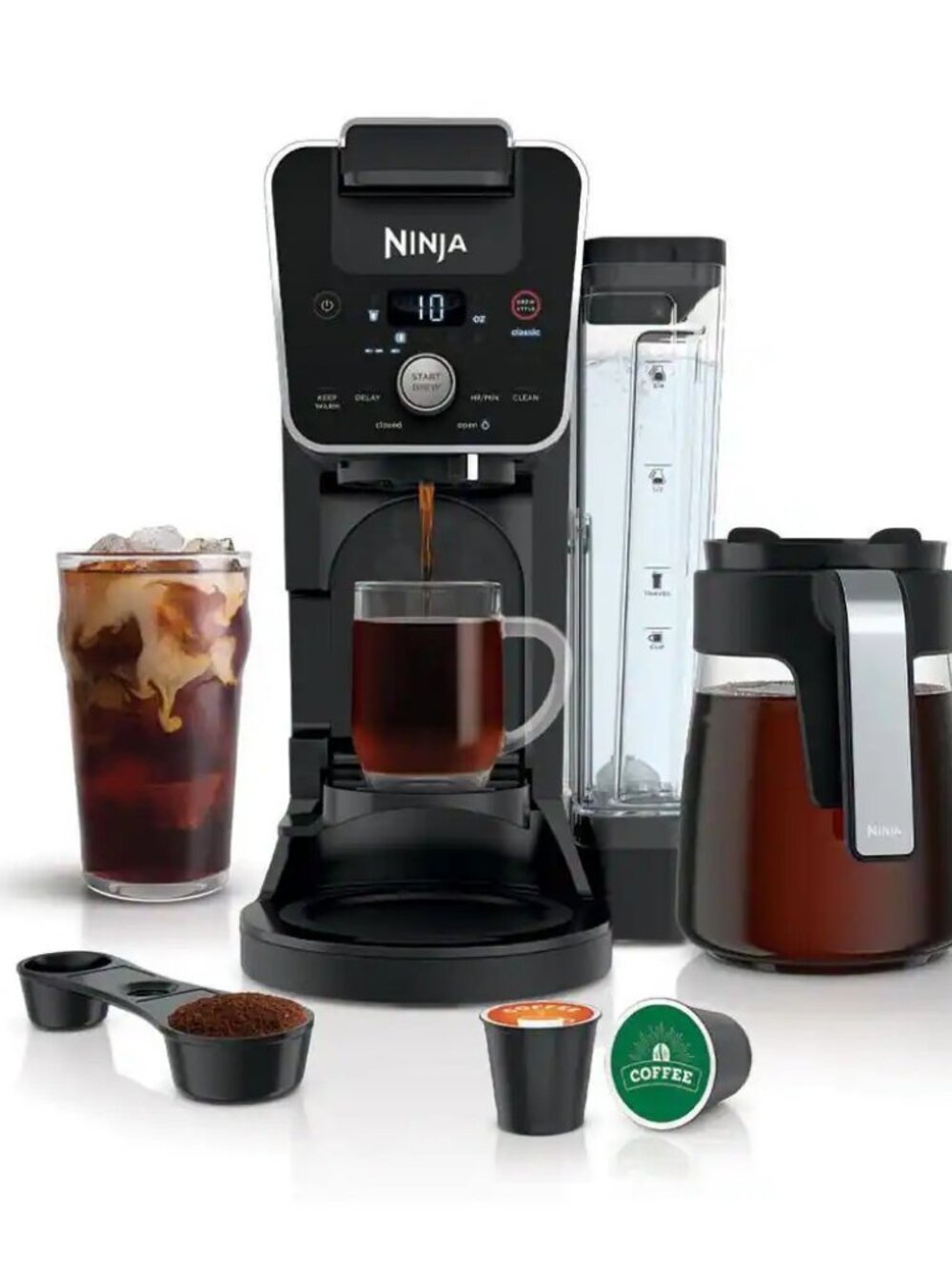Ninja DualBrew Pro Drip Coffee Maker, Black